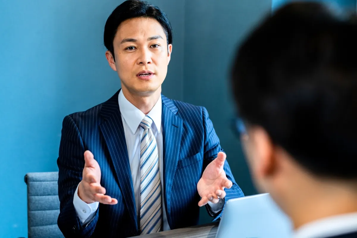 転職相談の様子