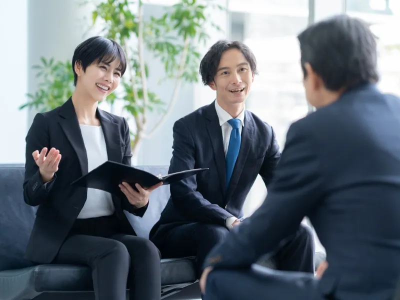 企業提案の様子